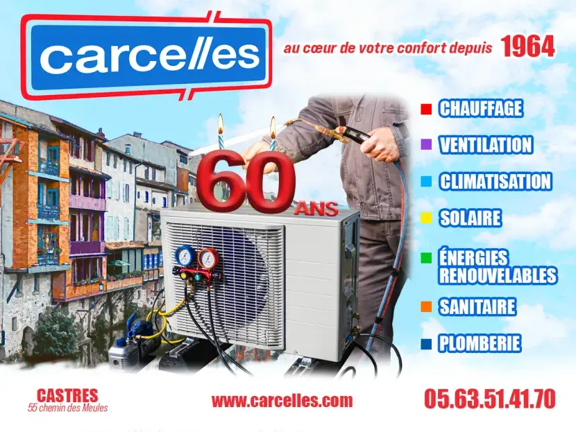 Carcelles, au coeur de votre confort depuis 1964