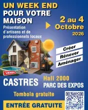 Un Week-end pour votre Maison du 2 au 4 octobre à Castres 2026